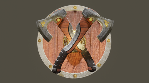 Viking Axes & Shield preview image